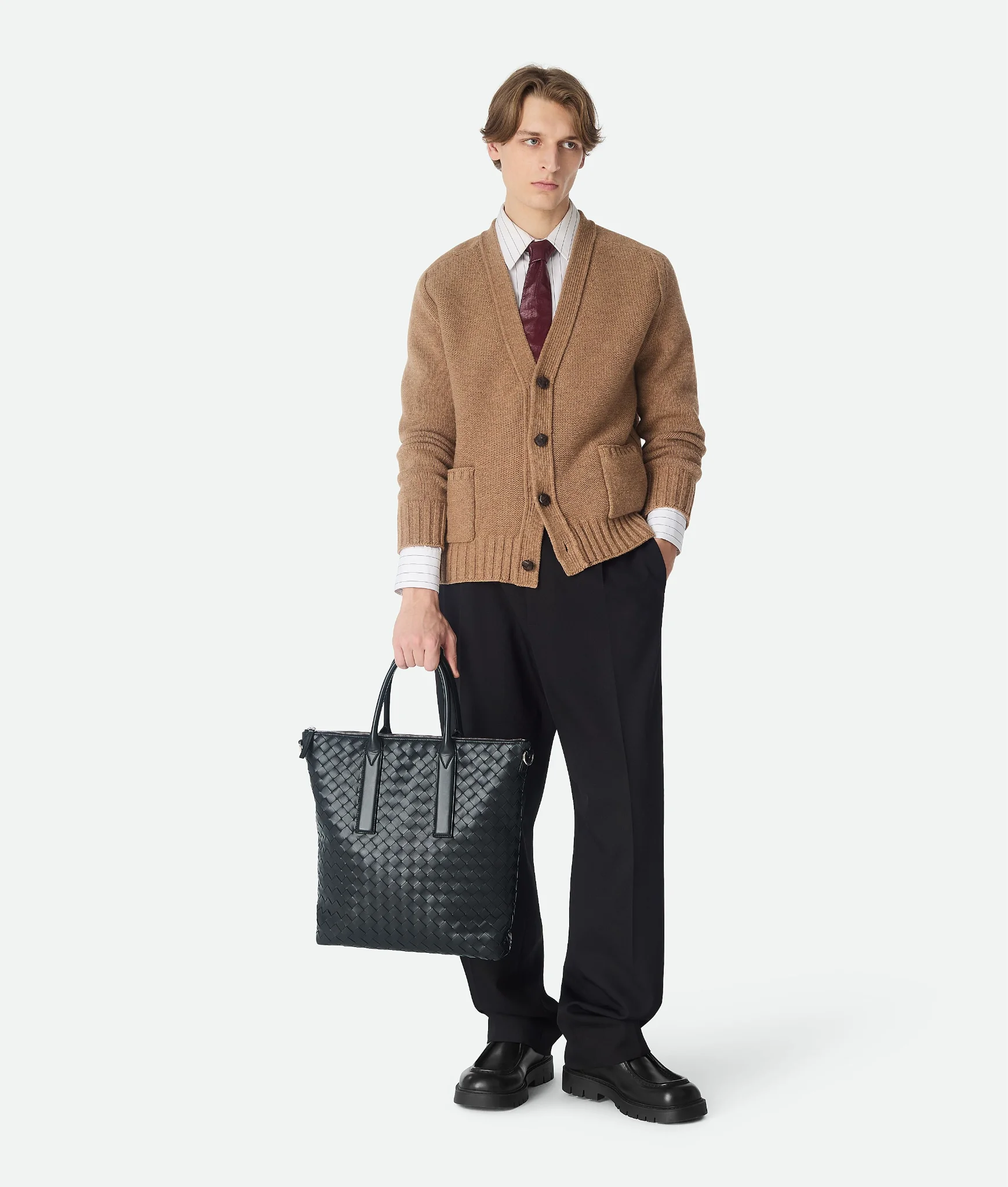 Large luxury bags Bottega Veneta with THB prices.