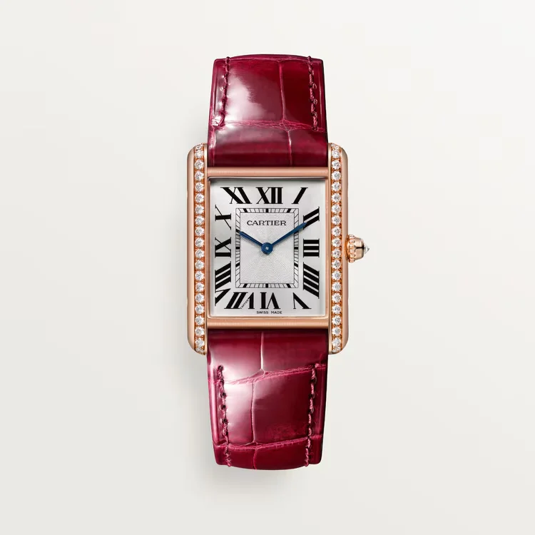 Image of Christmas luxury gifts: Rolex Datejust, GMT-Master, and Cartier Panthère jewelry.