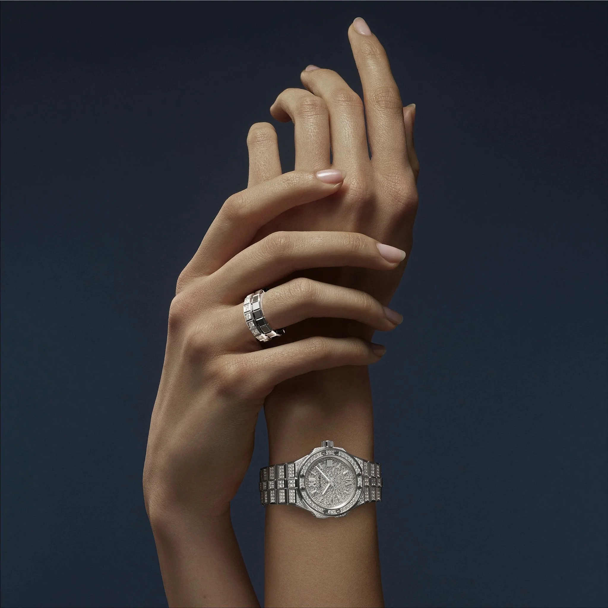 Boucheron Quatre and Bvlgari B.Zero1 wedding bands, showcasing luxury Couple Ring designs