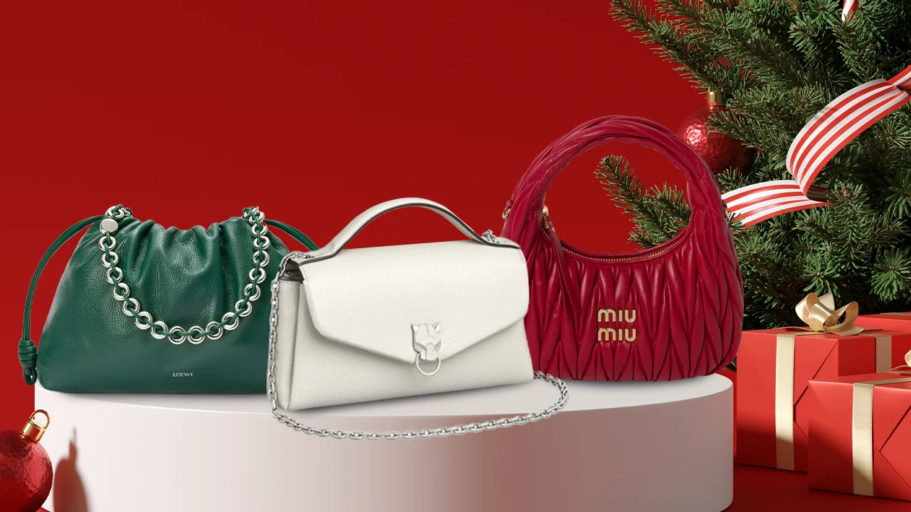 รวมกระเป๋า Christmas Palette แมตช์ชุด Festive สุดปังปี 2025