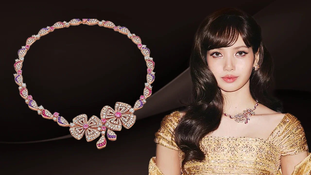 Lisa BVLGARI Fiorever Necklace Amazing Thailand Event: 15M THB