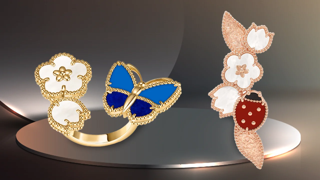Van Cleef &amp; Arpels Lucky Spring เครื่องประดับนำโชคสุดหรู