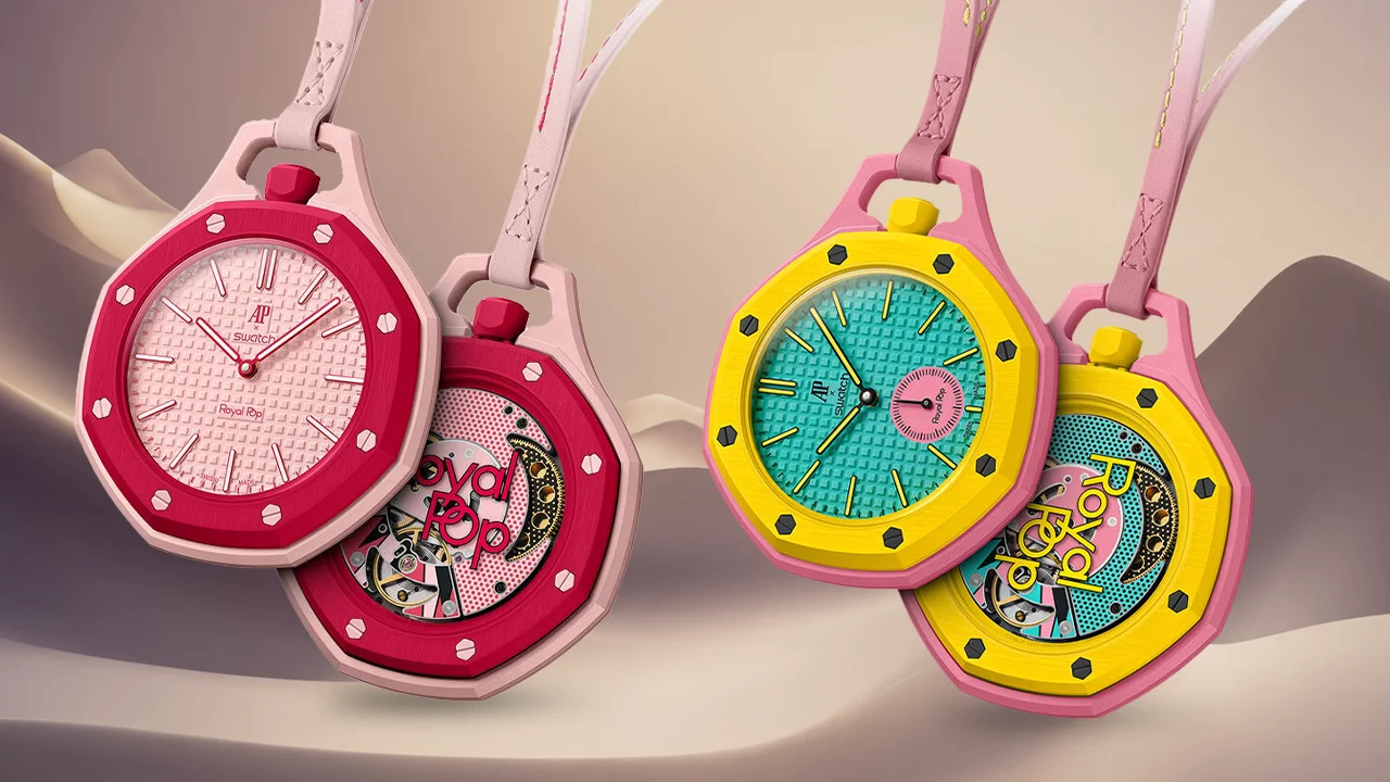 AP x SWATCH Royal Pop นาฬิกาพก Royal Oak 13,700.-