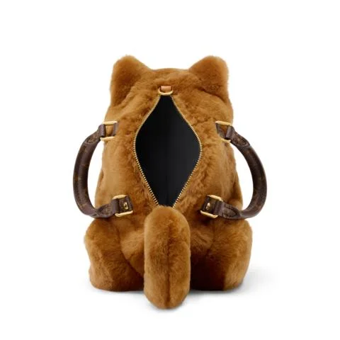 ดีเทลหูจับและสายแคนวาสโมโนแกรม Louis Vuitton ชิบะ