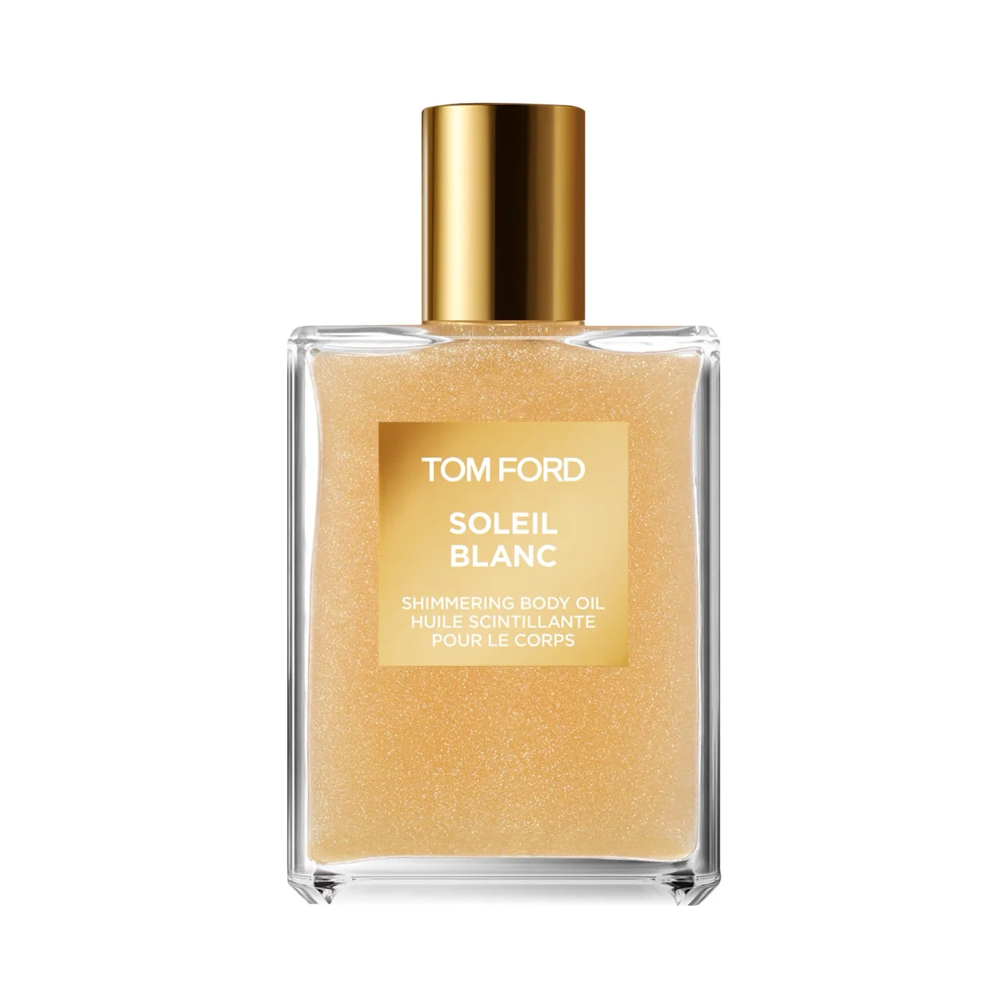 บอดี้ออยล์ Tom Ford Soleil Blanc ผสมชิมเมอร์สีทองเพื่อผิวโกลว์