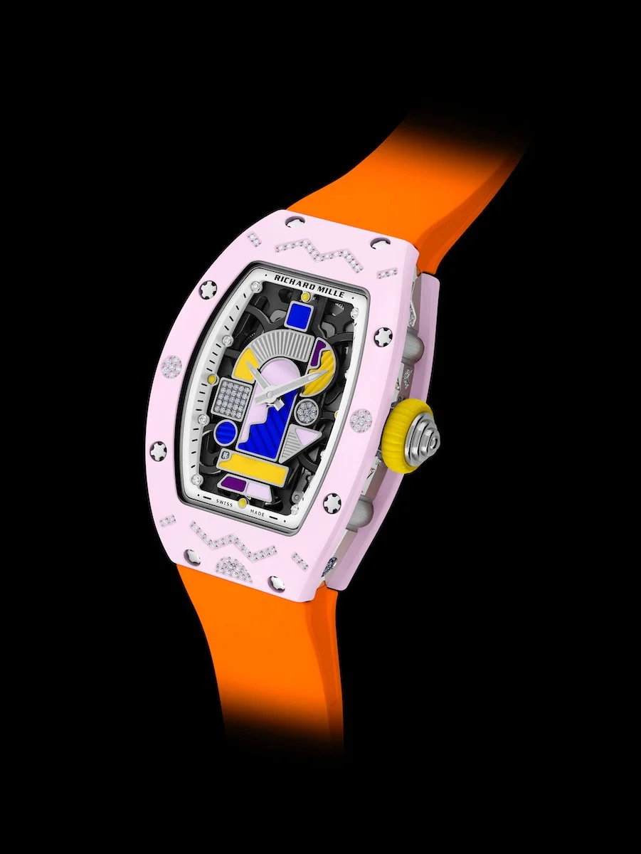 นาฬิกาเซรามิกสีพาสเทล Richard Mille RM 07-01 สุดอลังการ