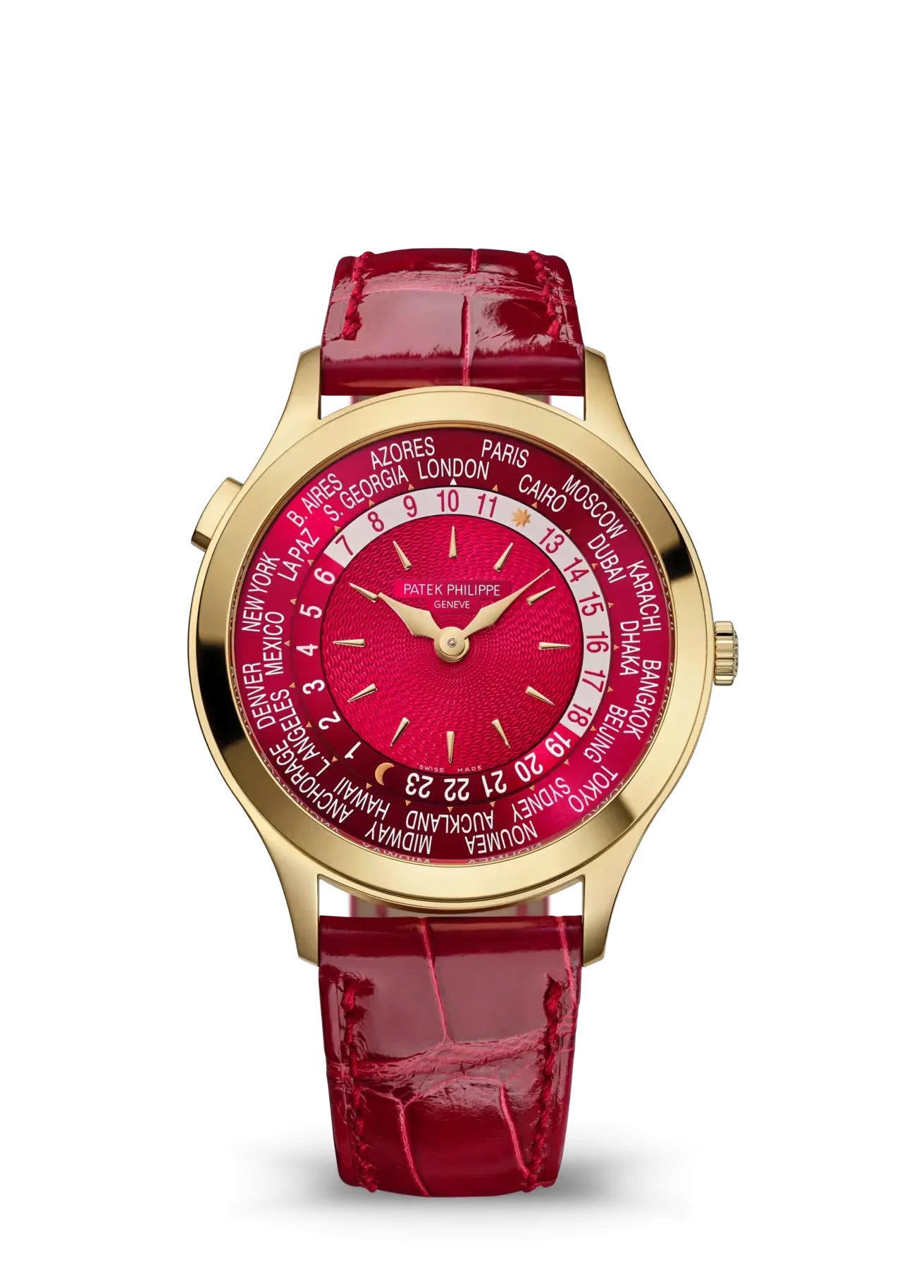 Popular luxury watch models and limited editions displayed in an official boutique