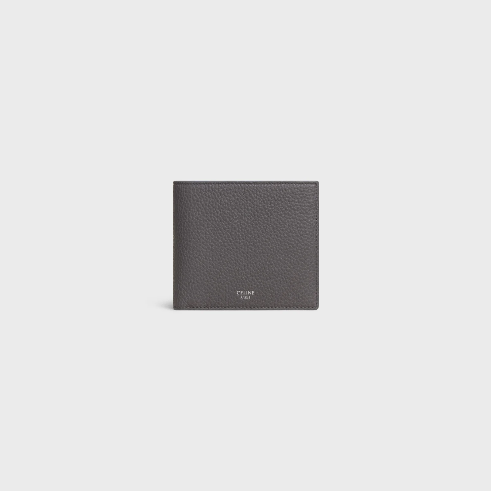 Celine grained calfskin card holder showcasing minimalist luxury