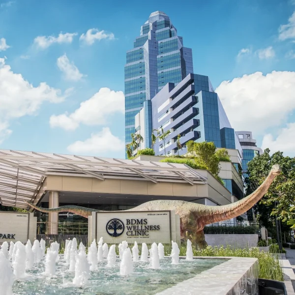 บรรยากาศภายในศูนย์สุขภาพระดับพรีเมียม BDMS Wellness Clinic