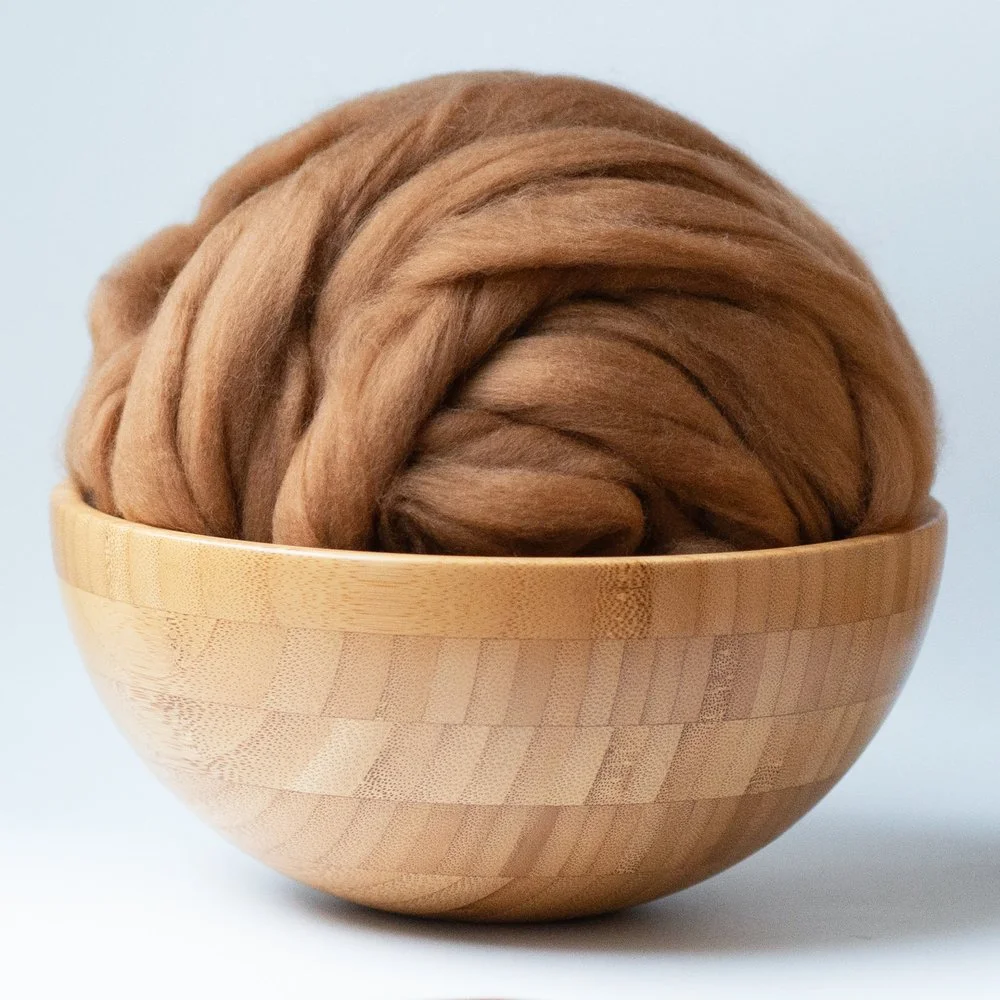 Close-up of the ultra-fine and soft texture of Vicu&ntilde;a fiber